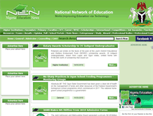 Tablet Screenshot of nigeriaedunews.com